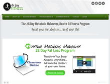 Tablet Screenshot of drjayfitness.com